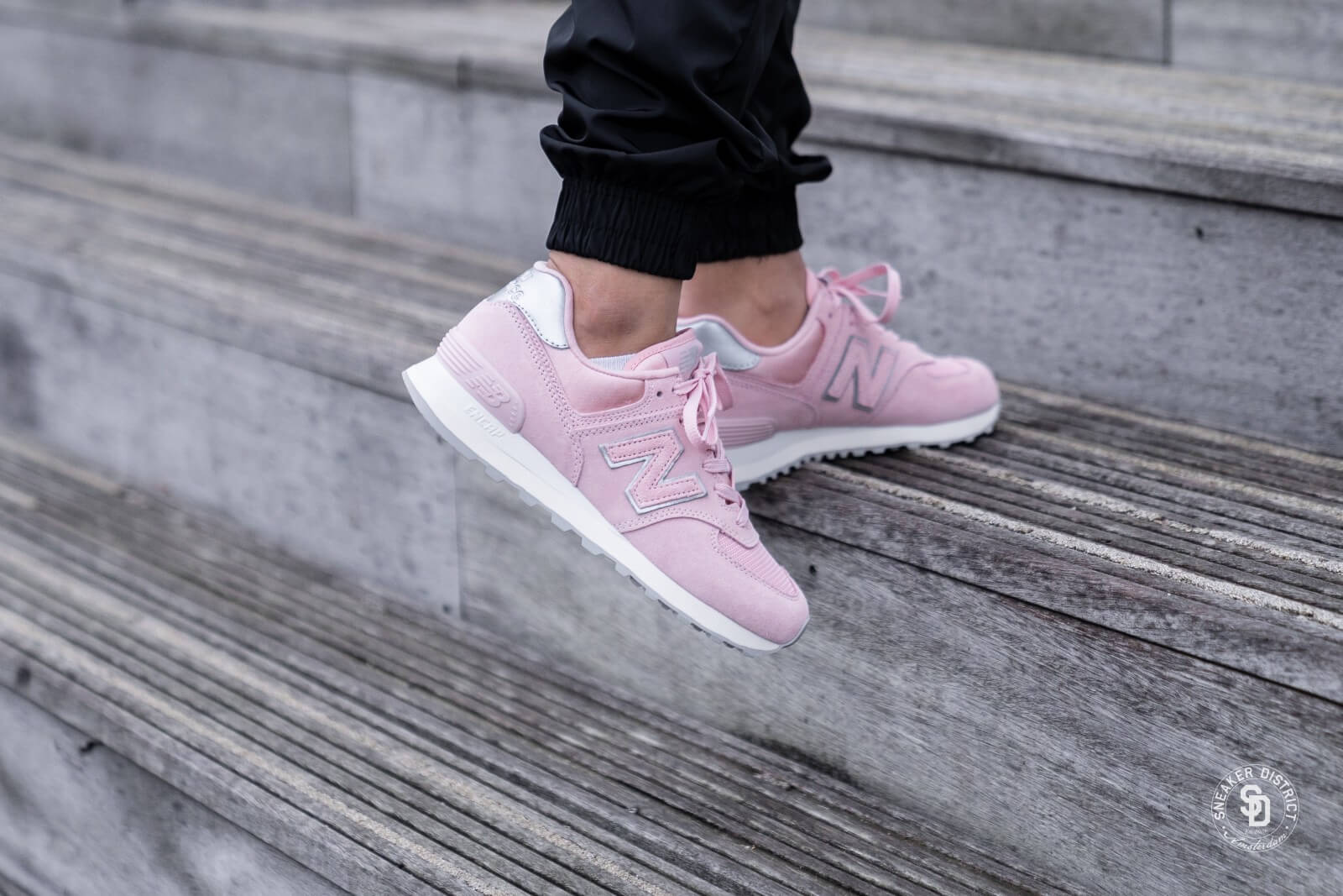 womens new balance 574 pink